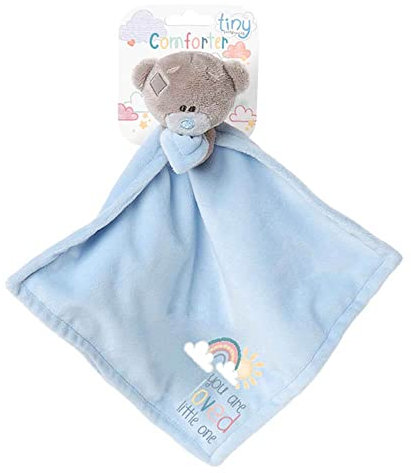 Me To You Tiny Tatty Teddybär AGB92036 Schmusetuch für Jungen, Blau