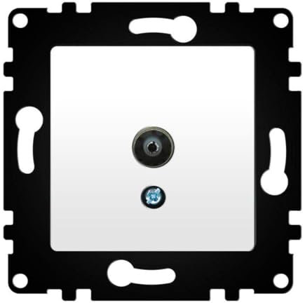 WESA - Toma Intermedia de Pared Estándar de Televisión, Fácil instalación con Opción a Distintos Diseños, No incluye marco, PJ-43-W