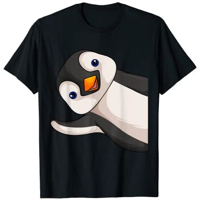 Pinguin Penguin Mädchen Jungen Kinder Damen T-Shirt