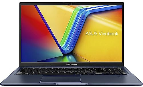 ASUS VivoBook 15 P1502CZA-EJ1496X - Ordenador Portátil 15.6 Full HD (Intel Core i5-1235U, 8GB RAM, 256GB SSD, Iris Xe Graphics, Windows 11 Pro) Azul Tranquilo - Teclado QWERTY español
