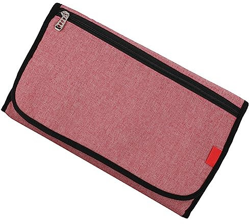 Wickeltasche, Primär Günstig, Attraktiv und groß für zu Hause (Maca-Rot)