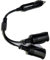 Amacam 12V/24V Twin Cigarette Lighter Splitter - Heavy Duty 30cm Extension Cable with Dual Power Sockets, 15A Fused | 180W for Car, Van, Truck, Motorhome Accessories