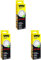 UHU Heißklebepatronen Hot Melt, Transparente Klebepatronen, 11 mm Durchmesser, transparent, 200g (Packung mit 3)