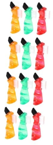 TOVINANNA 4er-sets Reinigungsbürste Für Den Täglichen Gebrauch Doppelzahnbürste Zahnbürste Für Den Haushalt Tragbar Funktionales Mundpflege-bürstenset 3 Stück X 4