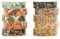 Songdao10 Rollen Ukiyo-e Stil Washi Tape Set Japanisches Kyoto Klebeband Papier Dekorativ Masking Tape Klebeband Bunt für Scrapbooking Handwerk Handwerk (Golden Seasons)