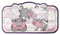 BelugaDesign Pygmy Baby Hippo Schreibtischunterlage | Kawaii Cute Anime Cartoon Tastatur PC Laptop Pastell Großes Gaming Setup Zubehör Mauspad | Maschinenwaschbar, rutschfester Löschschutz (Violett)