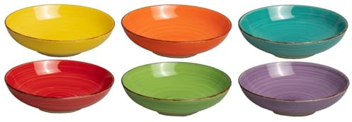 Pastateller Studio Tavola Sunny Summer - ø 23 cm - 6 stücke