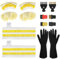 13 Piezas Limpieza a Vapor Accesorios, Cepillos, Paños de Microfibra, Guantes de Limpieza, para Kärcher EasyFix Sc1 Sc2 Sc3 Sc4 Sc5