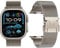 Milanese Loop Straps Compatible with Apple Watch Strap Ultra 2/Ultra 49mm 46mm 45mm 44mm 42mm(Series 3 2 1) Men Women, Parachute-style Buckle Metal Mesh Loop Band for iWatch 10 9 SE 8 7 6 5 4