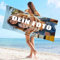 NZDFH Personalisierte Mikrofaser-Strandtücher mit Foto & Name - Schnelltrocknendes Strandhandtuch, Weiches Badetuch für Strandurlaub, Schwimmbad, Yoga - Individuelles Strandzubehör Geschenk