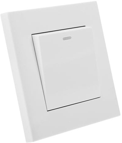 Tofficu Unterputz Lichtschalter Panel Fach Mit Doppelsteuerung Hochtemperaturbeständig Langlebig Einfache Installation Für Wohnräume Und Moderne Inneneinrichtungen