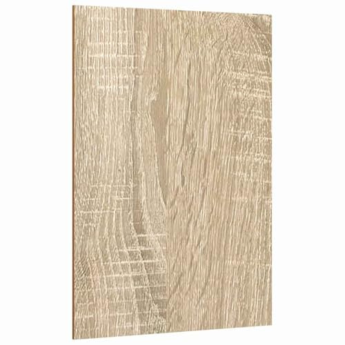 vidaXL Decor Panels 12 pcs Sonoma Oak 15 x 21 x 0.27 cm, Craft Room, Modern Rectangular Decorative Panels, Engineered Wood, Functional Decor, Crafting Materials, Artistic Supplies