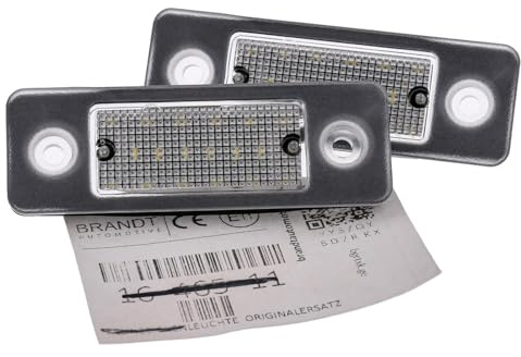 BRANDT AUTOMOTIVE Kennzeichenleuchten LED kompatibel mit Volvo C30 I P1 2006-2013