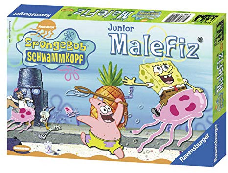 Ravensburger 26356 - Spongebob: Junior-Malefiz Spiel