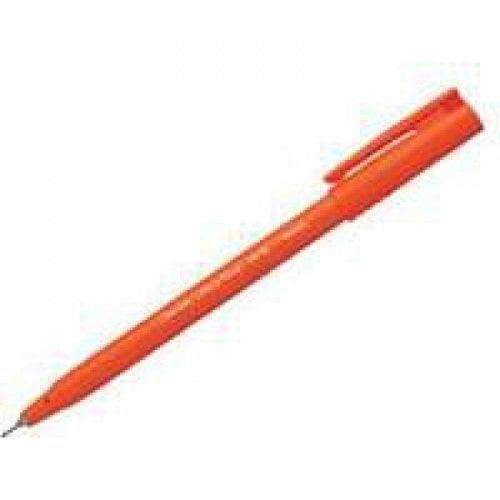 Pentel S570-B - Ultra Fine Pen 06mm line Red S570-B - (PK12)