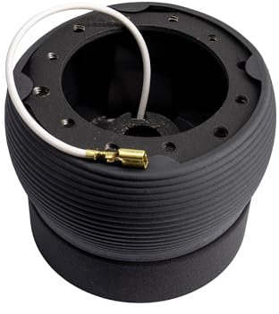 Simoni Racing Lenkradnabe kompatibel mit Opel Ascona A/B -9/1981 / Kadett C 1973-1978 / Manta / GT, Schwarz