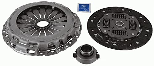 SACHS 3000 951 165 Kupplungssatz für Peugeot 607 (9D, 9U) 2000 - und Andere Fahrzeuge | Kompatibel mit: PEUGEOT 607