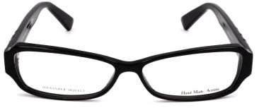 Alexander McQueen Brillengestell für Damen AMQ-4161-807, Schwarz