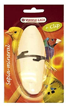 Versele Laga – Seifenknochen – (Sepia Mineral) + Halterung Käfig Versele Laga Größe 16 cm