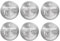 6 Pack - Cr2032 3v Lithium Coin Cell Battery Dl2032 Ecr2032