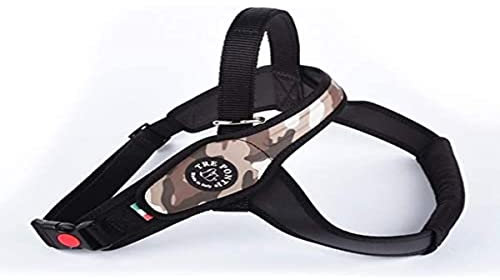 Tre Ponti Pett. Große Hunde mit Rückgrat Cannete Camouflage Desert Mis L