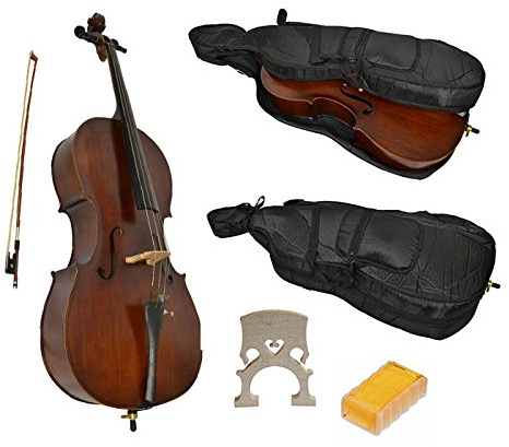 Student Cello 1/2 Size with Softcase by Sotendo