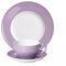 Dibbern SONDERAKTION Solid Color - Kaffeetasse m.U. 0,25 + Teller 21 cm - flieder - NEU