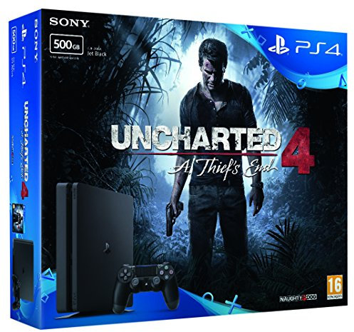 Sony PlayStation 4 500GB with Uncharted 4 Bundle