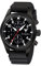 Airleader Black Steel Chronograph KHS.AIRBSC.DB Edelstahl IP-beschichtet schwarz, Diverband schwarz, KHS Tactical Watch, Einsatzuhr, Fliegeruhr