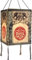 GURU SHOP Lokta Papier Hänge Lampenschirm, Deckenleuchte aus Handgeschöpftem Papier - Drachen Mandala Weiß, Lokta-Papier, 28x18x18 cm, Asiatische Lampenschirme aus Papier & Stoff