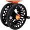 MAXIMUMCATCH ECO Serie Fliegenrolle großer Spulenkern mit Druckguss-Aluminum-Körper Fliegenfischen Rolle in 3/4wt 5/6wt 7/16wt, Silver/Schwarze/Regenbogen, mit Schnüre Combo