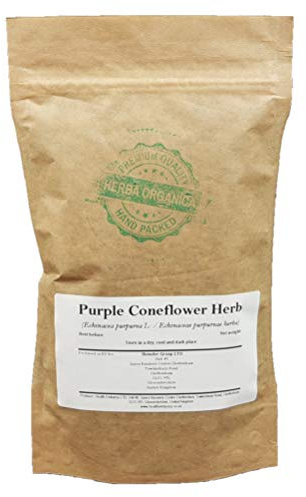 Herba Organica - Purpur Sonnenhut Kraut - Echinacea Purpurea L - Purple Coneflower Herb - Roter Scheinsonnenhut, Purpur-Sonnenhut (100g)