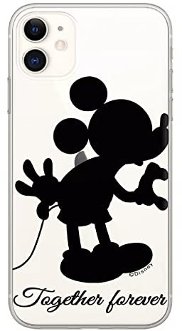 Original und Offiziell Lizenziertes Disney Minnie und Mickey Maus Handyhülle für Samsung S10, Case, Hülle aus Kunststoff TPU-Silikon, schützt vor Stößen und Kratzern