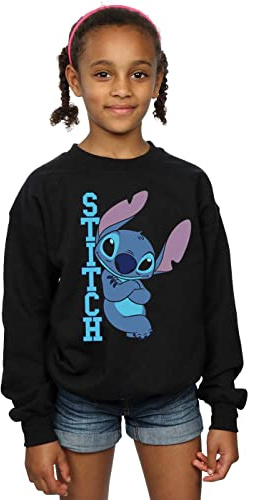 Disney Mädchen Lilo and Stitch Posing Sweatshirt