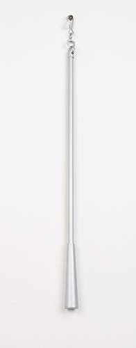 Satin Aluminium B.125 cm Design Schleuderstäbe