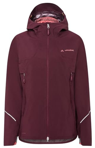 VAUDE Damen Women's Yaras 3in1 Jacket Doppeljacke, Cassis/brick, 40 EU
