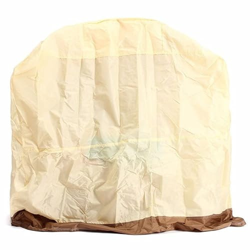 Cubierta impermeable para barbacoa al aire libre con ventana de ventilación