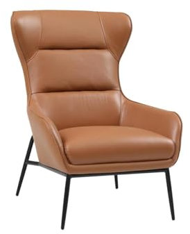 Vente-unique-Sessel aus camelfarbenem Büffelleder - DINNIA