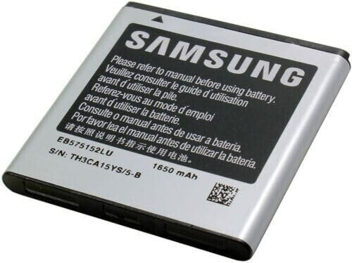 Genuine Battery Akku EB575152LU 1650mAh 3.7V 6.11Wh Li-ion OEM Compatible with Galaxy S S1 GT-I9000 I9001 I9003 Plus (NON - RETAIL PACKAGING)