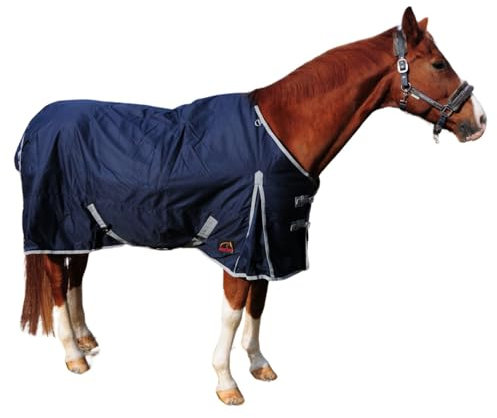AMKA Classic Pferdedecke Weidedecke Regendecke 600 D 0 gr Füllung 95-165 cm