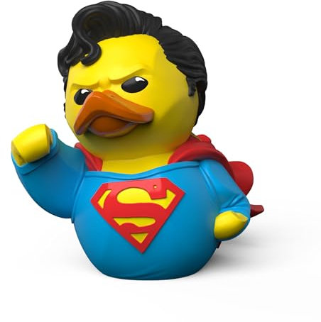 TUBBZ Boxed Edition Superman 2025 Collectible Vinyl Rubber Duck Figure - Official DC Comics Merchandise - Comics, TV, Movies & Video Games