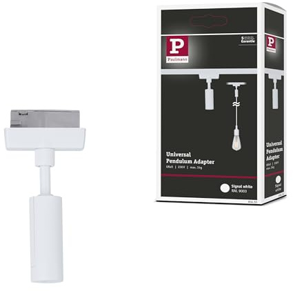 Paulmann 95671 URail Zubehör Signalweiß (Pendeladapter)