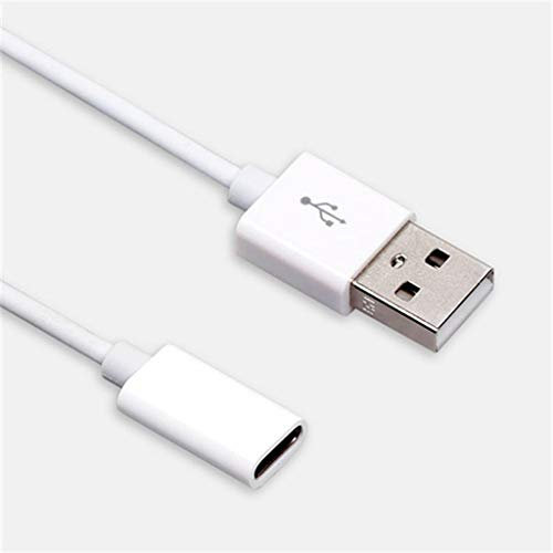 Kexpsogy Cable USB 2.0 tipo A macho a USB 3.1 tipo C hembra para auriculares FreeLace tipo C, ventilador, lector de tarjetas/cable de datos