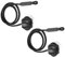 MKKDYC Auto Heckablage Strap Kompatibel Mit Toyota Für Auris Für Camry Auto Hinten Tonneau Abdeckung Gurt Stamm Paket Regal Fach String Boot Heckklappe Lanyard Kofferraum Fach Seil