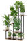 Bamworld Supporto per Piante da Interno Scaffale Alto in Metallo a 7 Ripiani per Più Piante Grande Supporto per Fiori a Più livelli per Patio Giardino Balcone Soggiorno Camera da Letto