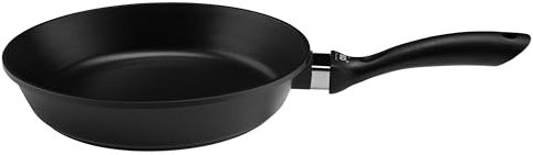 ELO Alucast Bratpfanne 20 cm, aus hochwertigem Aluminiumguss- hochwertige Antihaft Pfanne PFAS- frei mit ELODUR® Select Beschichtung, Bratpfanne Induktion, schwarz