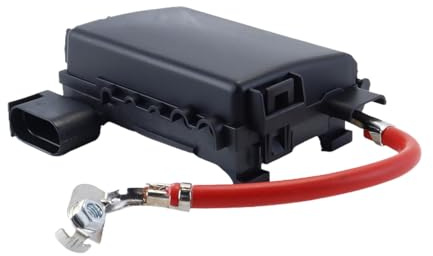 Hoite Fuse Box Battery Terminal Car Battery Fuse Box Replacement for A3 8L1 1996-2003 Toledo/Leon/Ibiza/Golf IV 1J0937617D 1J0937550A