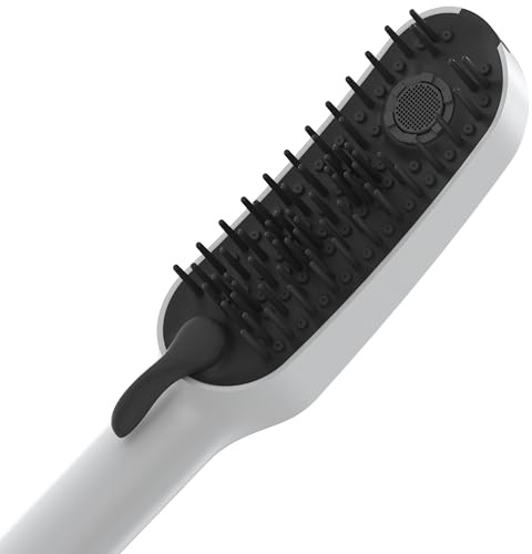 RAVAK Hundedusche 4 Strahlarten – Sprühbrause für Hunde mit Silikonkamm, EcoFlow wassersparend, G1/2 Anschluss, Weiß Matt