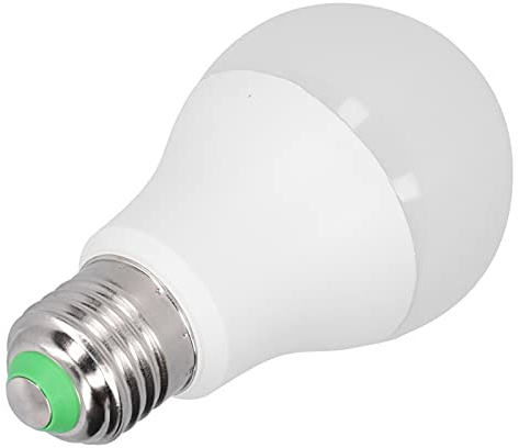 Ailgely Lampadina LED 12W E27 con Rilevatore di Movimento PIR, 1080LM 50000H, Controllo Dell'interruttore Induttivo per Corridoio delle Scale Corridoio (Luce bianca pura 6000-6500K)