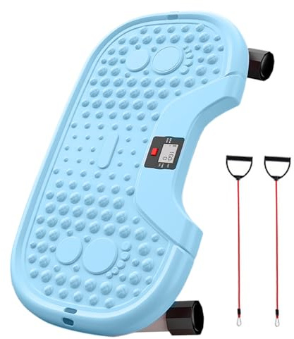 Chdnhe Übungs-Stepper | Twist-tragbarer Beintrainer | kompakter Fitness-Stepper für Übungen, für Gesäßmuskeln, Bauchmuskeln, Oberkörper, Outdoor, Wohnzimmer, Schlafzimmer, Balkon, Büro, Damen